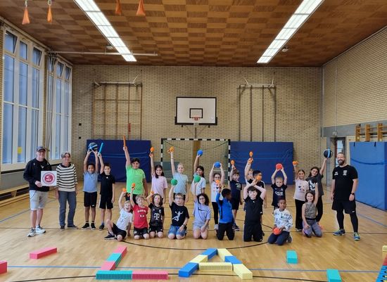 Einblicke in die Sport-AG der HLV-Kooperationsschule Hartmutschule Eschborn