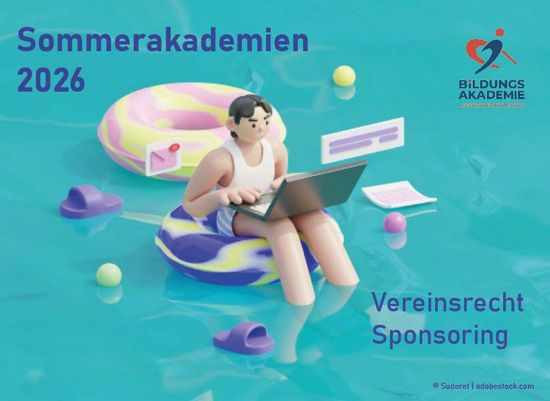 Sommerakademien 2026: Vereinsrecht und Sponsoring kompakt vermittelt
