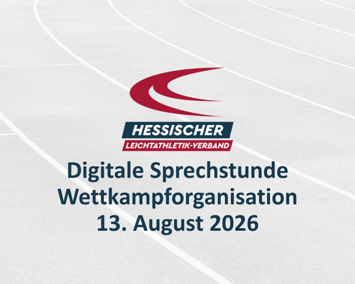 Digitale Sprechstunde Wettkampforganisation: Gemeinsam Hessische Meisterschaften weiterentwickeln