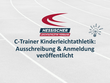 C-Trainer Kinderleichtathletik Ausbildung 2026 ausgeschrieben! 